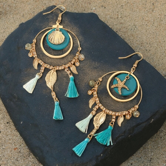 NKULTD Jewelry - 🆕️ 14K Gold Plated Boho Style Earrings